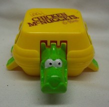 Vintage Mcdonald&#39;s Chicken Mc Nuggets Plastic Transforming Changer Dinosaur Toy - £11.86 GBP