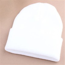 2022 Unisex Hat Knitting Solid Warm Soft HIP HOP Hats Men Winter Caps Women&#39;s ie - £112.52 GBP