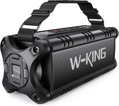 The W-King Bluetooth Speaker Is A Large Outdoor Portable Bluetooth Speaker With - £81.94 GBP