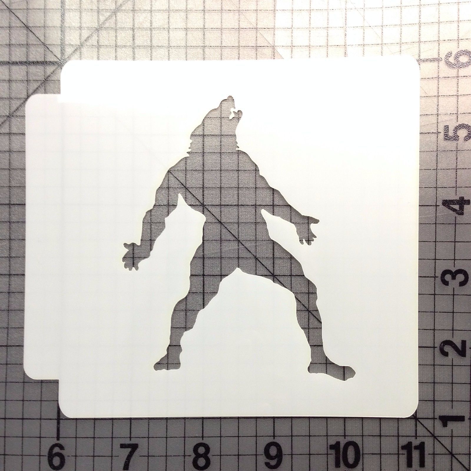 Halloween Werewolf Stencil 100 - $3.50+