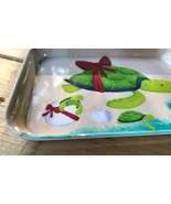 Bealls Florida Seaturtle Beach Christmas Sm Serving Tray Melamine 8 1/4 ... - $22.17 CAD