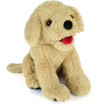 Plush Dog Stuffed Animals Plushies Retriever Puppy Kids Boy Girls Christmas Gift - £17.57 GBP