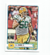 A.J. Hawk (Green Bay Packers) 2012 Topps Magic Card #62 - £3.90 GBP