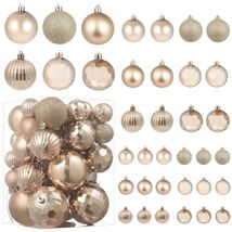 YiYunFloral Christmas Ball Ornaments 36pcs Shatterproof Champagne Xmas D... - $136.31 MXN YiYunFloral Christmas Ball Ornaments 36pcs Shatterproof Champagne Xmas D... - $136.31 MXN