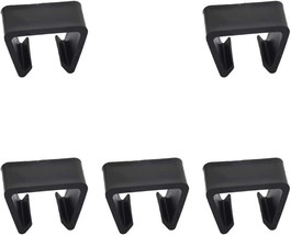5 Pieces Outdoor Wicker Furniture Clips Sofa Rattan Chairs, Black, 6 Cm - $20.99