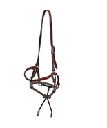 Vintage Unmarked Handmade Headstall Fast Stop Training Rope Nose Bosal H... - £228.19 GBP