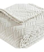 Kenneth Cole Blanket King Basket Weave Tipped Decor for All Season Pale ... - $46.27