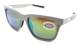 Costa Del Mar Sunglasses Pescador Net Light Gray / Copper Green Mirror 580G - £172.34 GBP