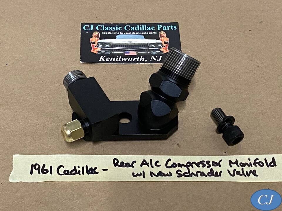 Primary image for OEM 61 Cadillac REAR A/C COMPRESSOR MANIFOLD VALVE HOSE CONNECTOR