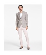 Michael Kors Kent Sport Coat Mens 42L Tan Classic-Fit Solid Fully Lined ... - $78.19 CAD