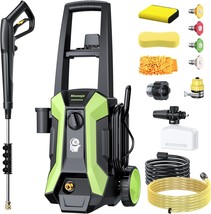 Electric Pressure Washer, 4000Psi Max 2.8 Gpm Power Washer With 4 Nozzles, Foam - £118.71 GBP