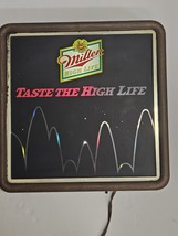 1988 Miller High Life Beer Bouncing Ball Motion Sign Taste The High Life... - $390.28 CAD