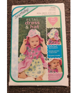 Sew Baby Petal Dress and Hat Pattern #F705  Multisize Pattern from 6 mos... - £10.07 GBP