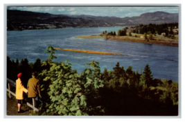 Evergreen Highway Overlooking Columbia River Washington State Postcard Unposted - £3.90 GBP