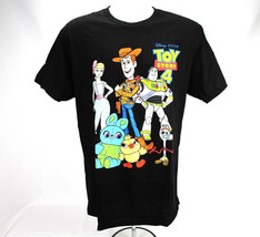 Disney Pixar Toy Story 4 T-Shirt Adult Men&#39;s Sz L Woody &amp; Buzz Lightyear... - $21.78