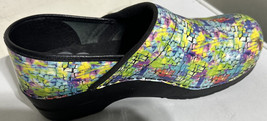 Sanita Womens  Colorful The Original Danish Clogs Texture Shoes Size 8.5Missi... - £17.41 GBP