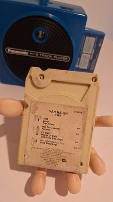 Used Vintage 80's Van Halen 1984 8-Track Tape Item image 2