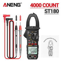 ST180 4000 Counts Digital Clamp Meter AC Current Multimeter Ammeter Volt... - $35.99
