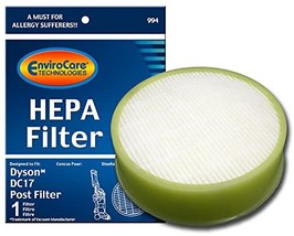 EnviroCare Replacement Premium Vacuum Cleaner HEPA Filter made to fit Dyson DC17 - £16.25 GBP