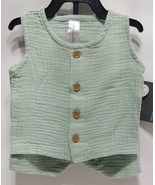 Modern Moments by Gerber Baby Boy Top and Short Outfit Set, Green Size 0/3M - £12.41 GBP