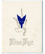 Blue Fox Menu San Francisco California 1960s In Pane Vita In Vino Letizi... - $87.12