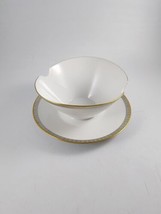 Rosenthal Continental RONDO Pattern Gravy Boat with Attached Underplate - £46.60 GBP