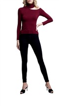 L&#39;agence nicky sweater in Dark Wine - £73.19 GBP