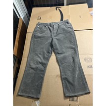 Lauren Jeans Co. By Ralph Lauren Green Gray Corduroy Pants Size 14, Soft... - $19.80