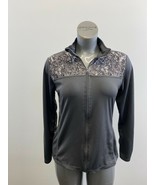 Laika Athletic Women&#39;s Full Zip Polyester Jacket Size Large Gray Long Sl... - $7.92