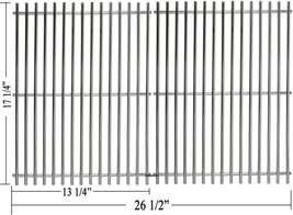 Stainless Steel Grill Cooking Grates Grid 2-Pack 17.25&quot; for Nexgrill Ken... - €65,86 EUR