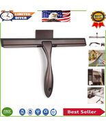 Ergonomic 10-Inch Squeegee for Shower Doors and Windows - Modern Bronze ... - $490.10 MXN