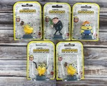Minions The Rise of Gru Lot of 5 Mattel Micro Collection Toys Mini Figures - $14.50
