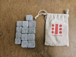 Teroforma Whisky Stones Beverage SopastoneSet of 9  Lg Cubes and 4 Small... - $5.89