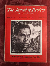 SATURDAY REVIEW Magazine March 9 1946 Carlos Bulosan Roger Butterfield - £11.57 GBP
