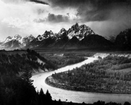 Tetons Snake River Grand Teton National Park Wyoming - Ansel Adams 1941 18x22 ❤ - £157.96 GBP
