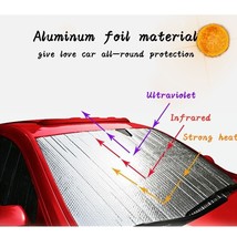 Car  Front Rear Window Curtain Shade  Protector Windshield  Cover Foldable Baby  - £92.34 GBP