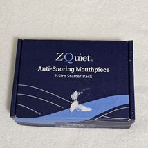 ZQuiet Anti-Snoring Mouthpiece 2-Size Starter Pack | Unused in Open Box - $768.81 MXN