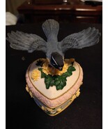 HERITAGE HOUSE Porcelain Bird Music Box “You Are So Beautiful” WORKING - £21.02 GBP