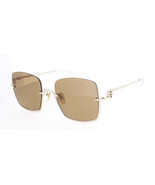 GUCCI GG1279S-002 Sunglasses Sun Glasses 002 GOLD Authentic New 54mm FEMALE - $488.97 CAD