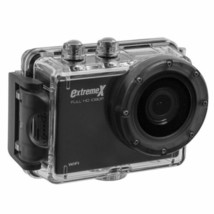 MiGear Extreme X 1080p BLACK Wifi Action Camera Bundle with Waterproof Case 12MP - £37.78 GBP