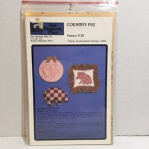 Country Pig Applique Quilt Pattern That Patchwork Place - $12.86