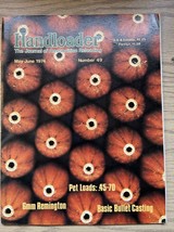 HANDLOADER AMMUNITION RELOADING JOURNAL  -  MAY - JUNE 1974 - $6.30
