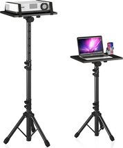 Projector Stand Tripod from 23&quot; to 46&quot;, Laptop Tripod Stand Height Adjus... - £39.88 GBP