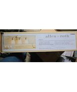 allen roth 3 light vanity bar - $24.75