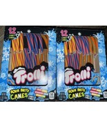 Trolli ~ Candy Canes Christmas 5.3 oz 24-Canes Sour ~ 2-Pack ~ 08/2027 - $24.35 CAD