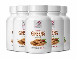 Ginseng Vitamin - Energy Booster Pills - PANAX Ginseng Extract - antioxi... - £56.30 GBP