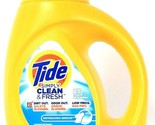 1 Bottle Tide 40 Oz Simply Clean &amp; Fresh Refreshing Breeze 25 Loads Dete... - $17.99