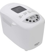  Adler AD 6019 Bread Maker, Gluten-Free, 15 Programs, Up to 1.5Kg, Timer... - $627.77 CAD