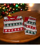 NWT Carter&#39;s 24 Months 2 Piece Long sleeve and pants Christmas Pajama Set - €11,73 EUR