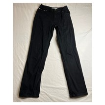 Vintage Tommy Hilfiger Jeans Womens Size 4 Black Preppy Skinny Y2K Pants - £12.71 GBP